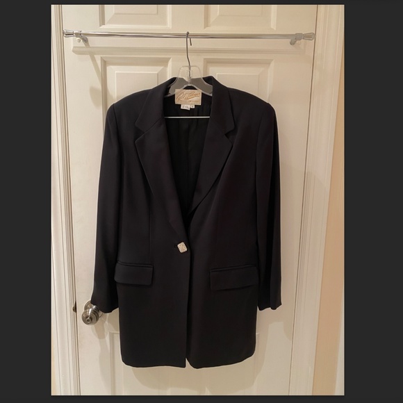 Rickie Freeman for Teri Jon Cocktail Jacket with Sleeveless Vest - Picture 2 of 6